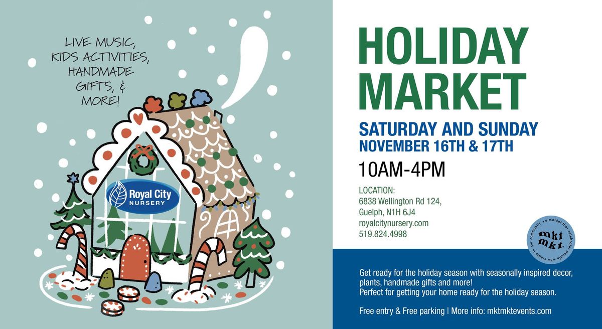 Royal City Nursery Holiday Market