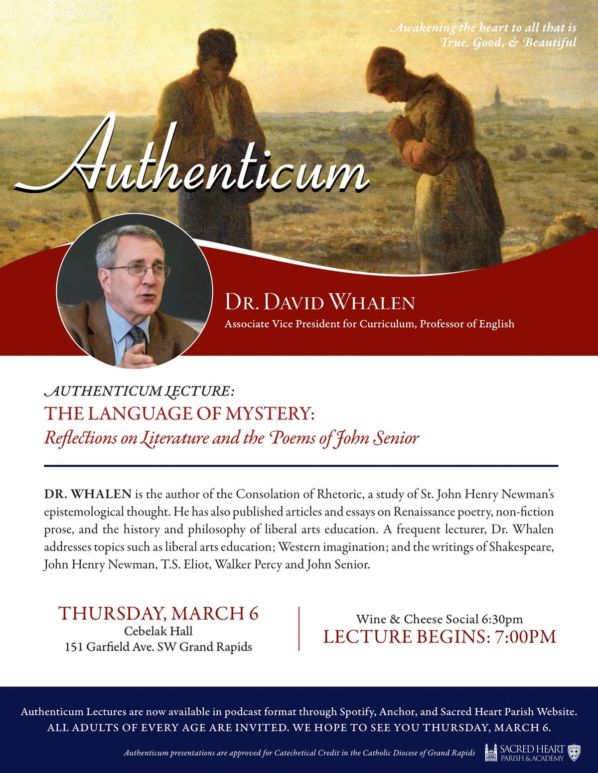 Authenticum with Dr. David Whalen