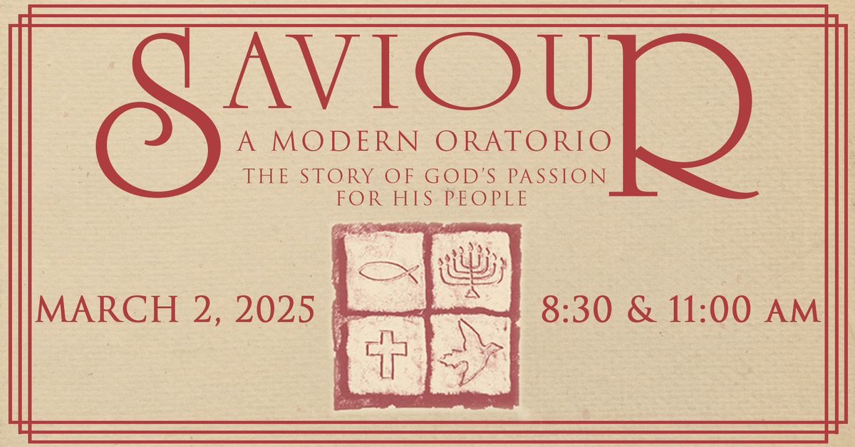 Savior: A Modern Oratorio