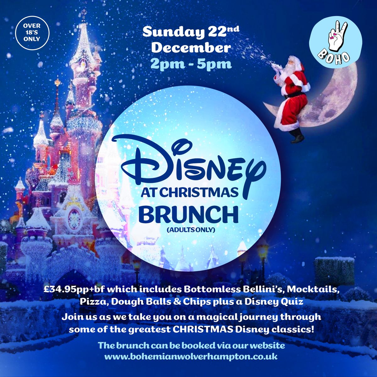 Disney Christmas Bottomless Brunch 