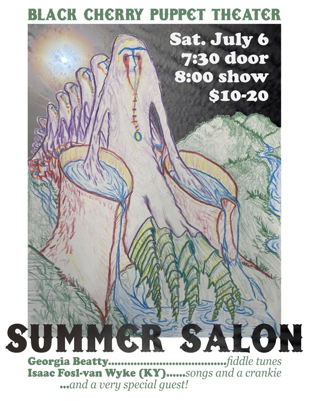 Black Cherry Summer Salon! \u200bFeat. Georgia Beatty, Isaac Fosl-Van Wyke, + Special Guest