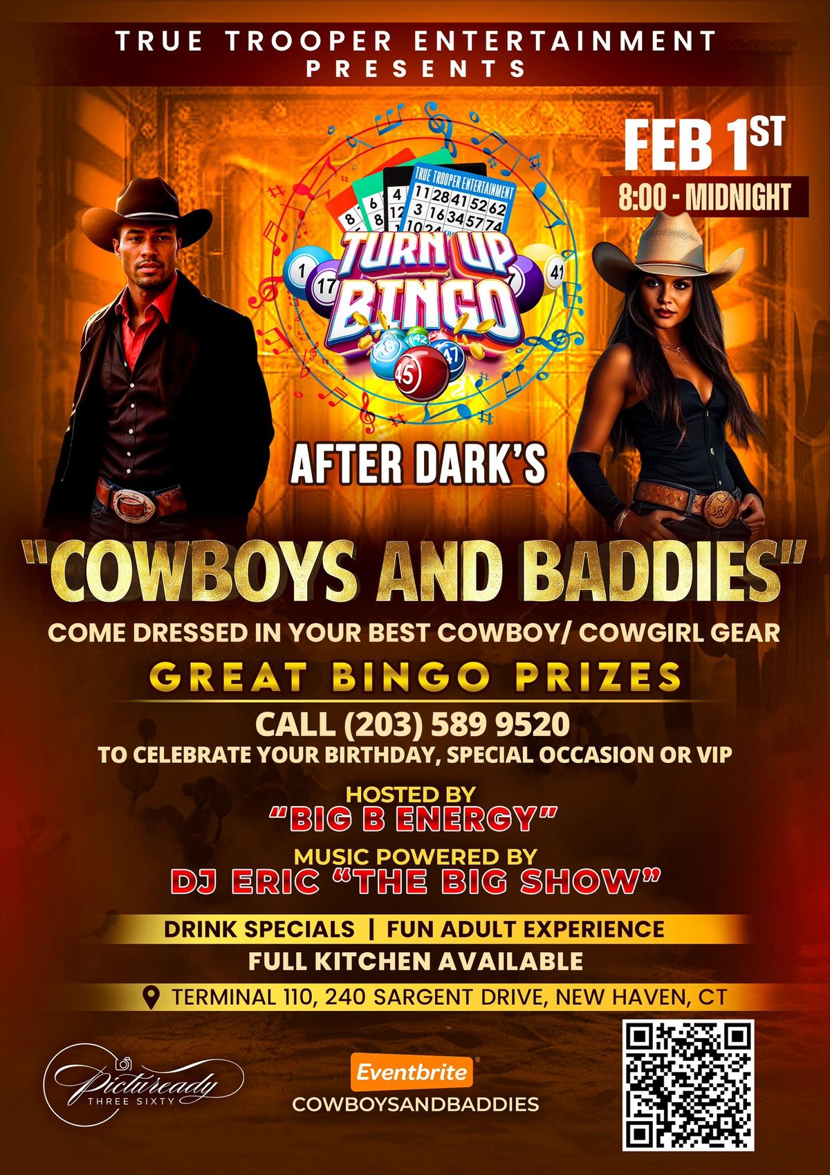 Turn Up Bingo After Dark Presents "Cowboys And Baddies"