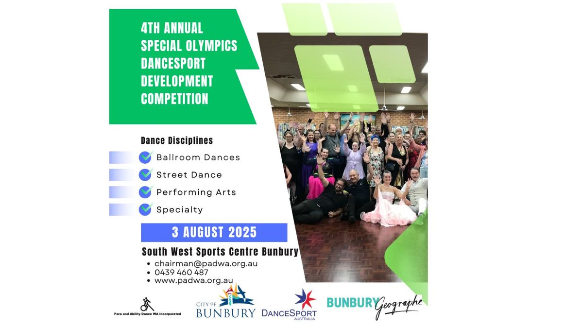 4th Annual Special Olympics DanceSport Development Competition