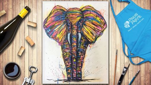 Eclectic Elephant Paint and Sip Class
