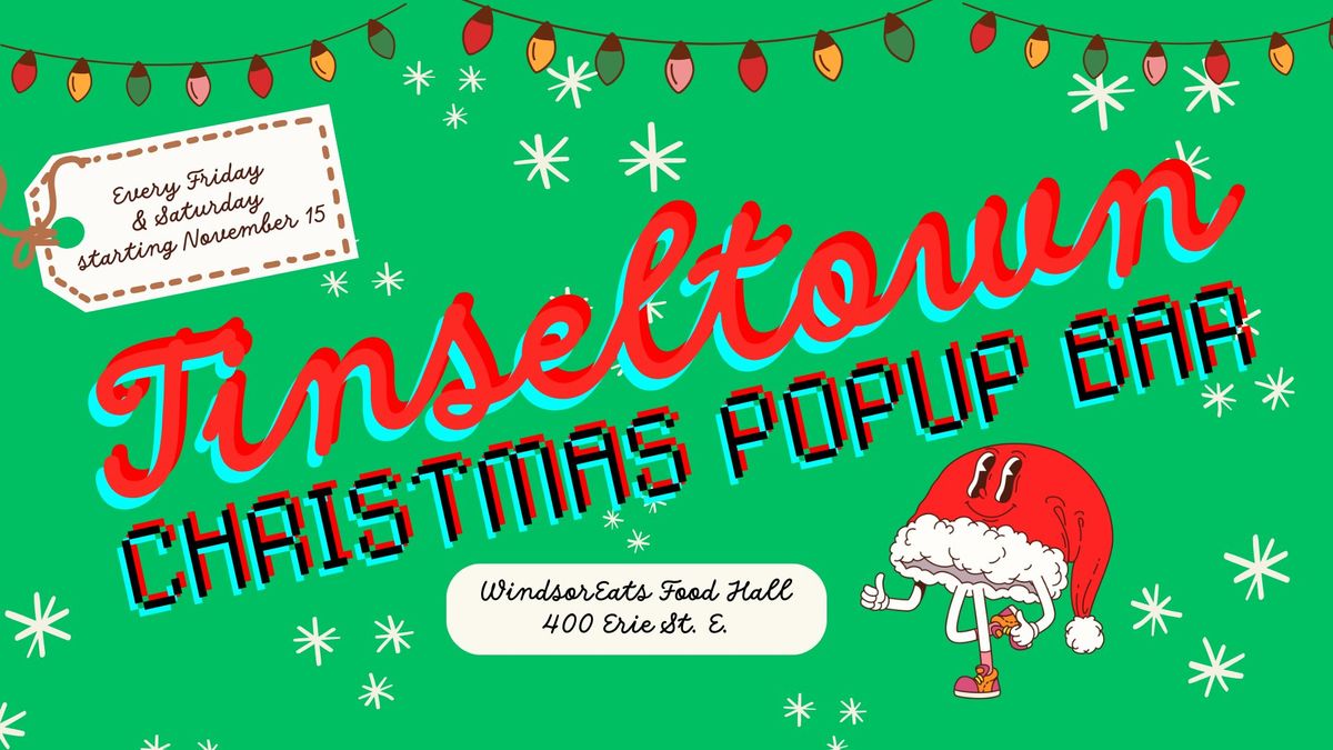 Tinseltown Windsor Popup Christmas Bar