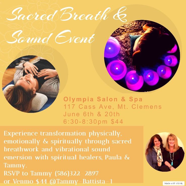 Sacred Breath and Sound Event 