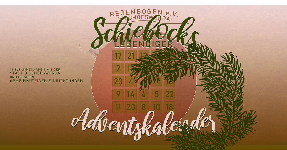 Schiebocks lebendiger Adventskalender III (13. bis 18.12.2024)