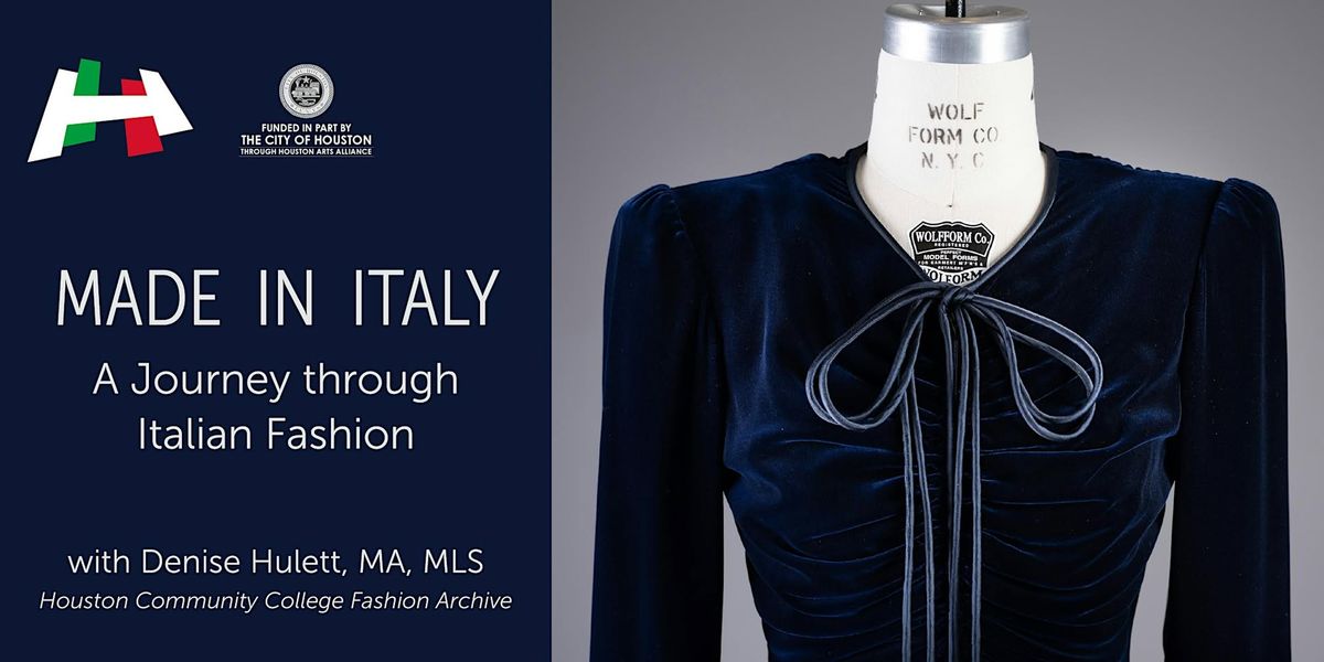 Made in Italy: A Journey through Italian Fashion