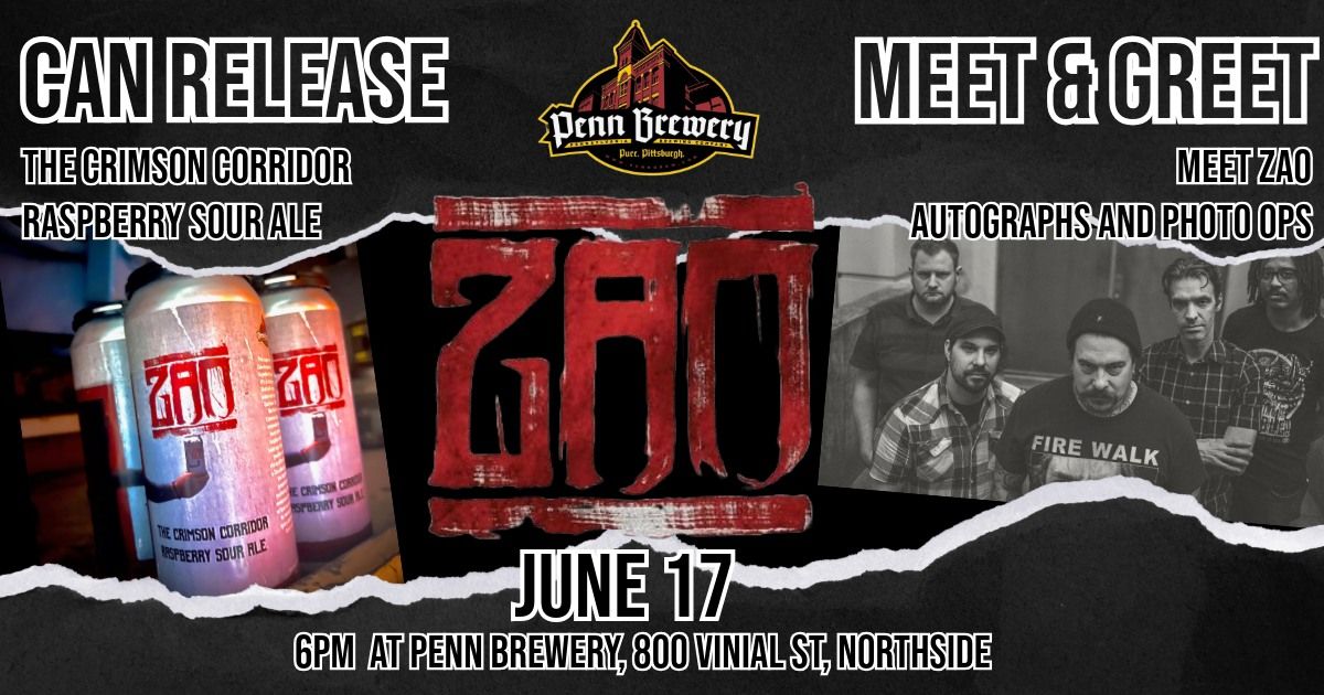Can Release & Meet and Greet with Zao