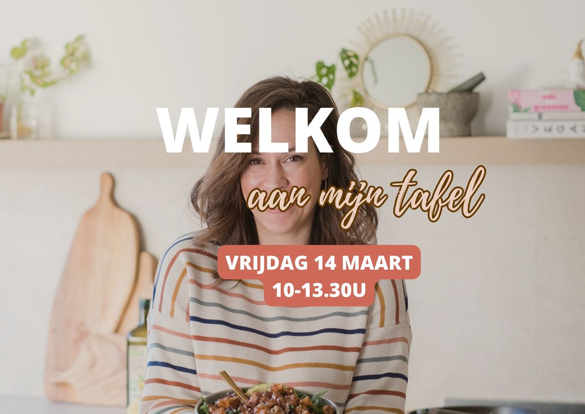 Welkom aan mijn Tafel