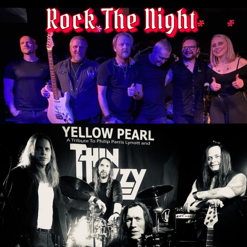 EUROPE & THIN LIZZY tribute night med ROCK THE NIGHT & YELLOW PEARL