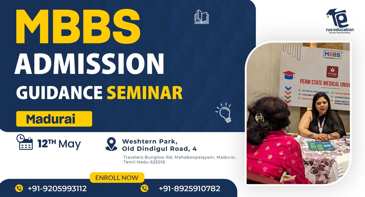 MBBS Admission Guidance Seminar- Madurai