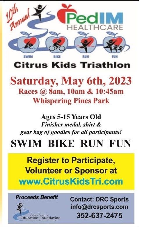 Citrus Kids Tri Packet Pick-up & Bike Check-in (MANDATORY)