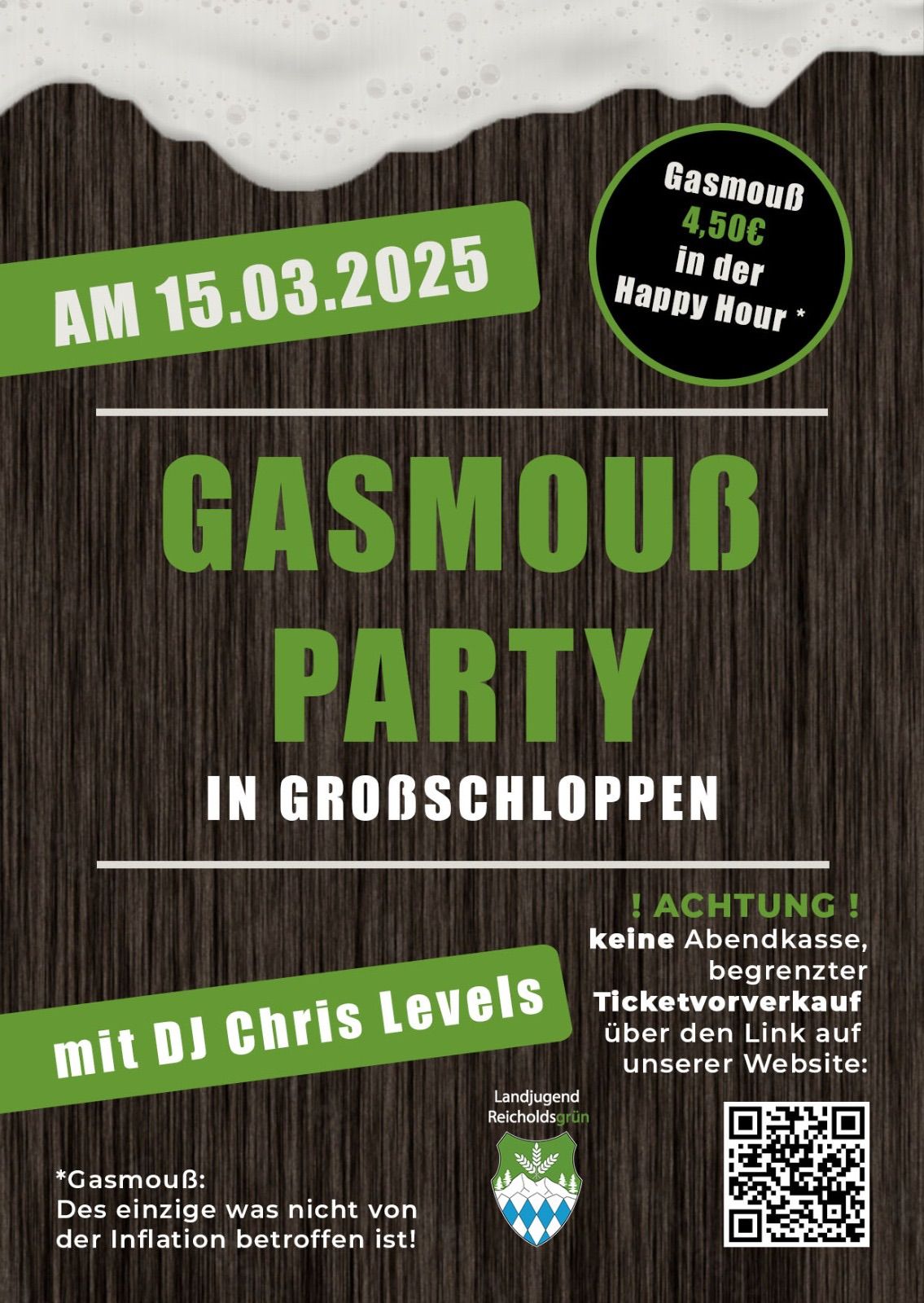 Gasmou\u00dfparty 2025 