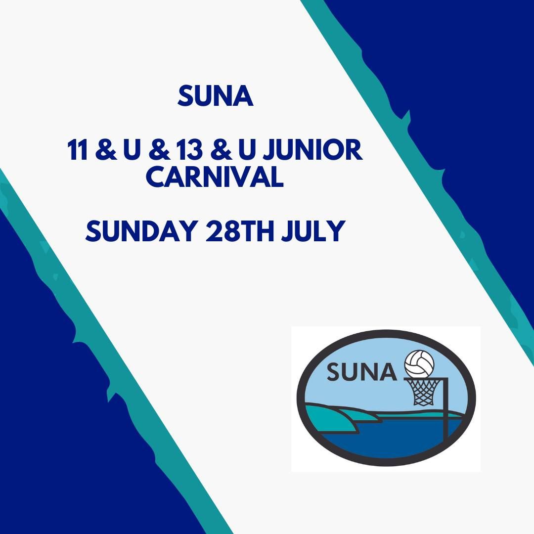 SUNA 11 & U & 13 & U Junior Carnival