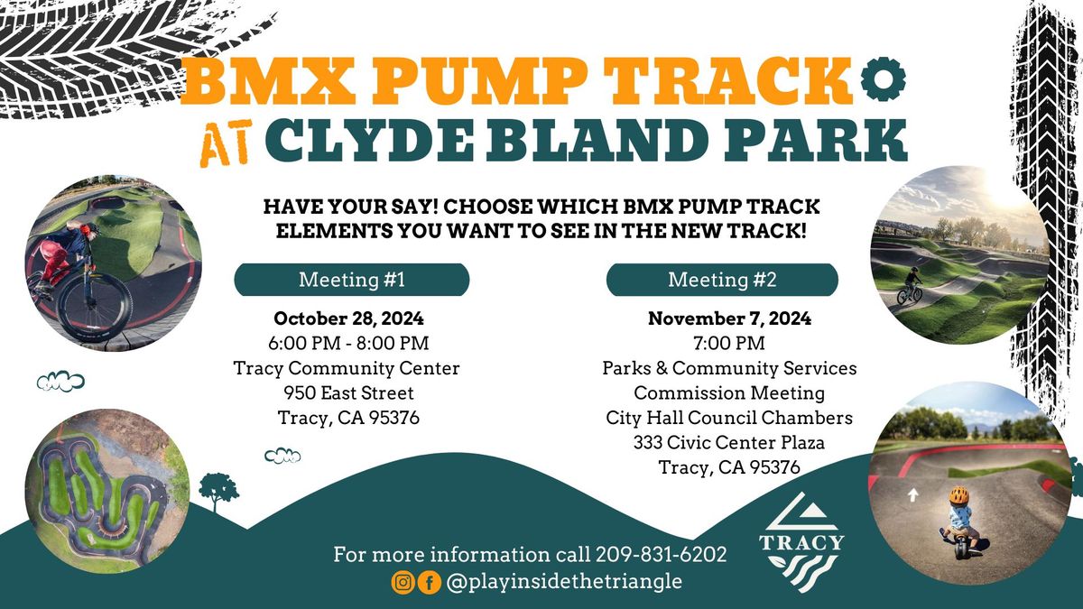 BMX Pump Track Community Meetings