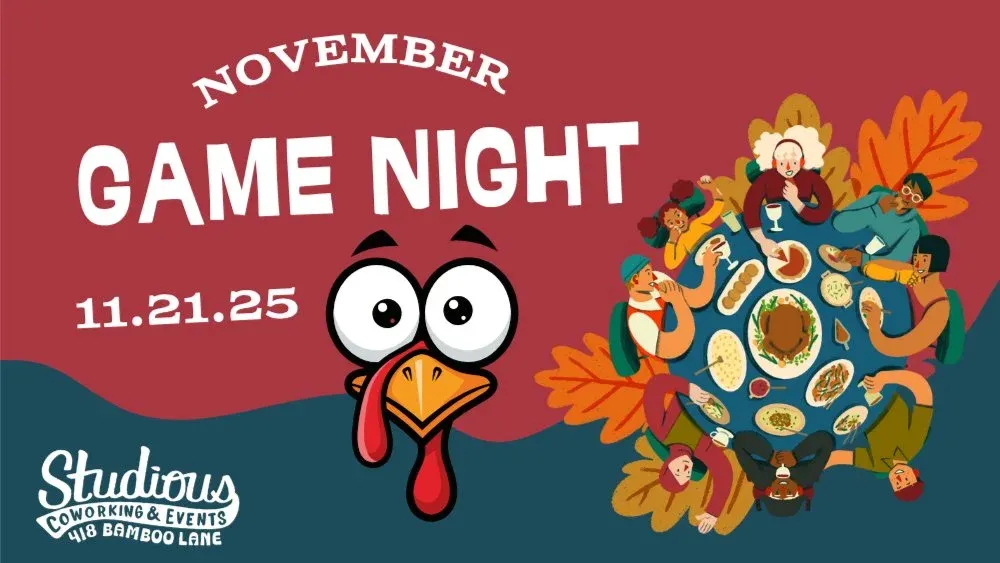 3rd Fridays - Game Night + Potluck in Chinatown!