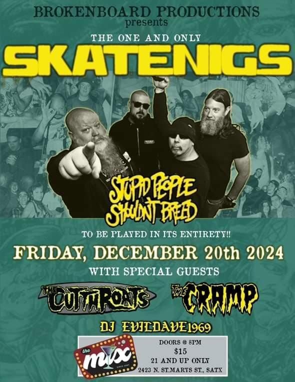 SKATENIGS - The Cutthroats - The Cramp At The Mix!