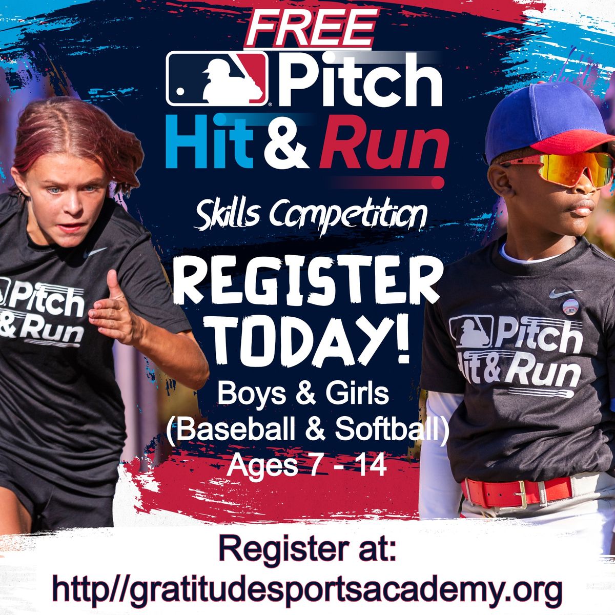 FREE - MLB Pitch, Hit, & Run Event