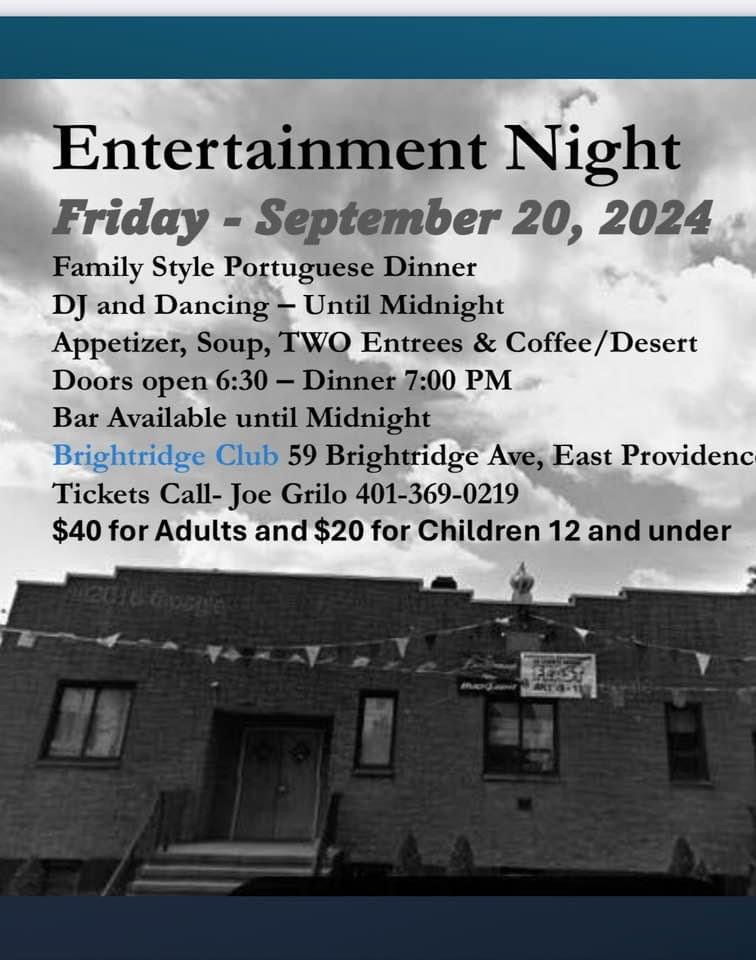 Entertainment Night hosted by Joe Grilo