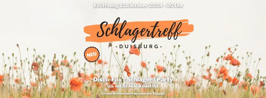 Schlagertreff Duisburg Er\u00f6ffnung