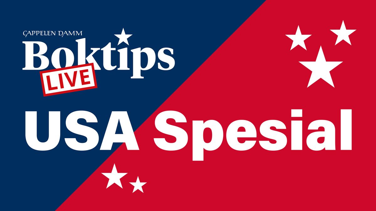 Boktips LIVE presenterer USA Spesial 