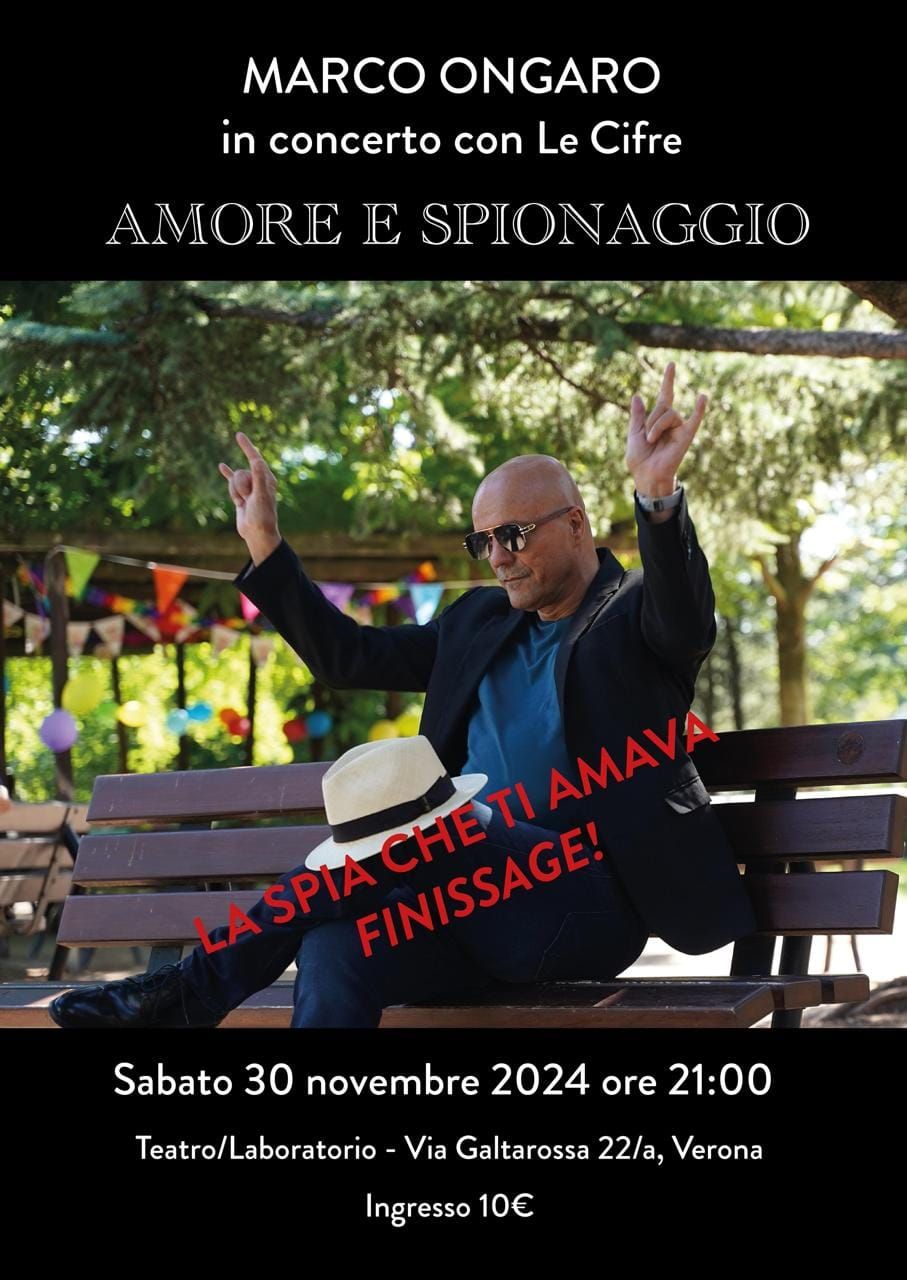 MARCO ONGARO \u2013 AMORE E SPIONAGGIO