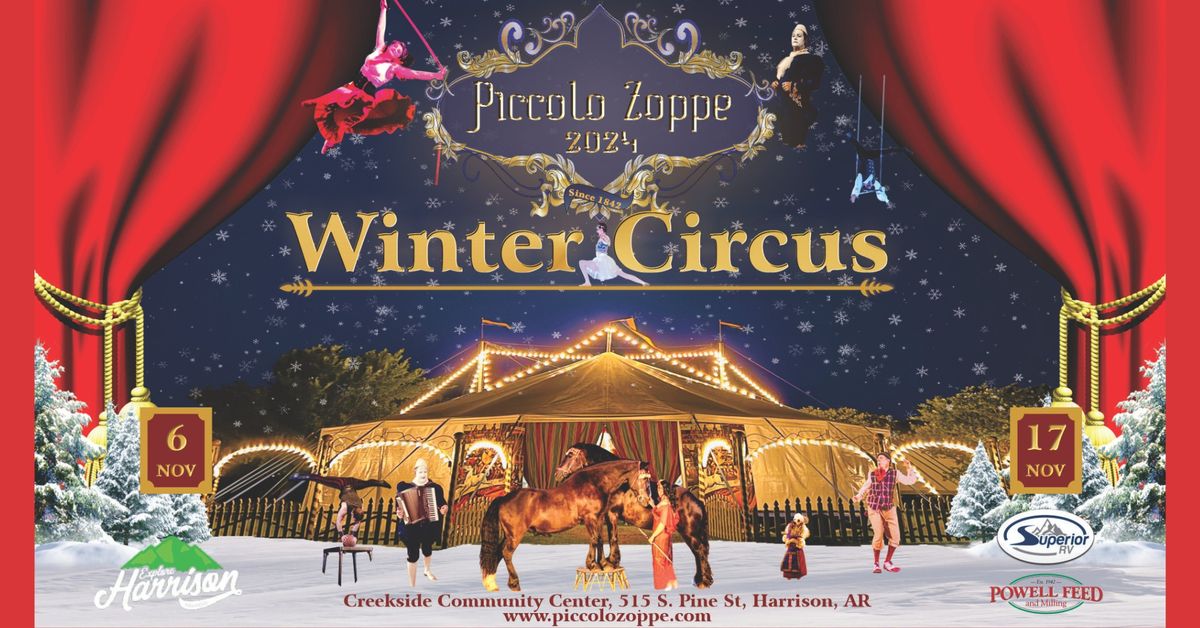 Piccolo Zopp\u00e9 Winter Circus at Creekside CC in Harrison