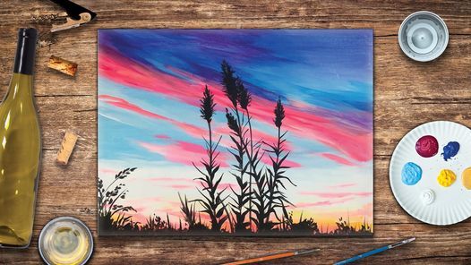 Waving Wheat Fields Paint and Sip Class