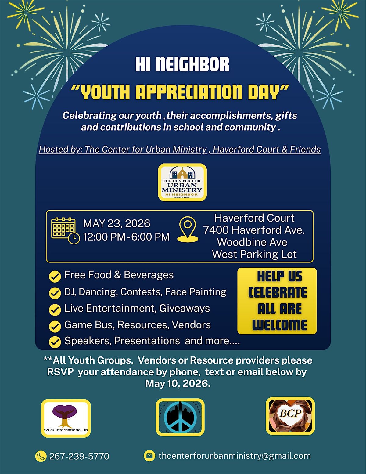 "Hi Neighbor, Youth Appreciation Day"