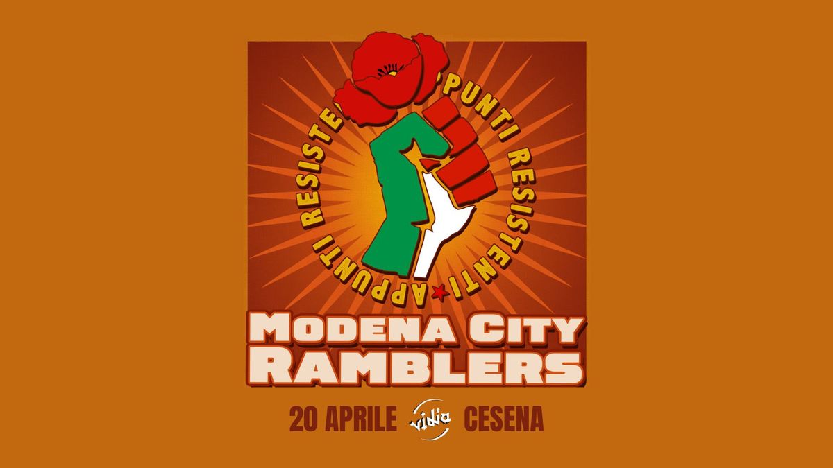 Modena City Ramblers \u2022 Pasqua 20 Aprile \u2022 Vidia Cesena