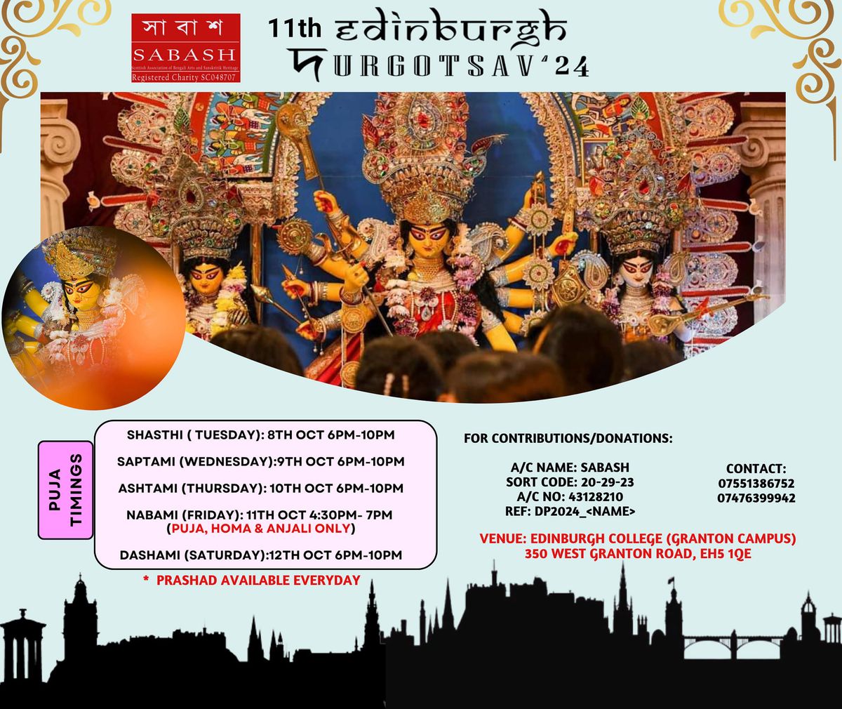 Edinburgh Durgotsav 2024