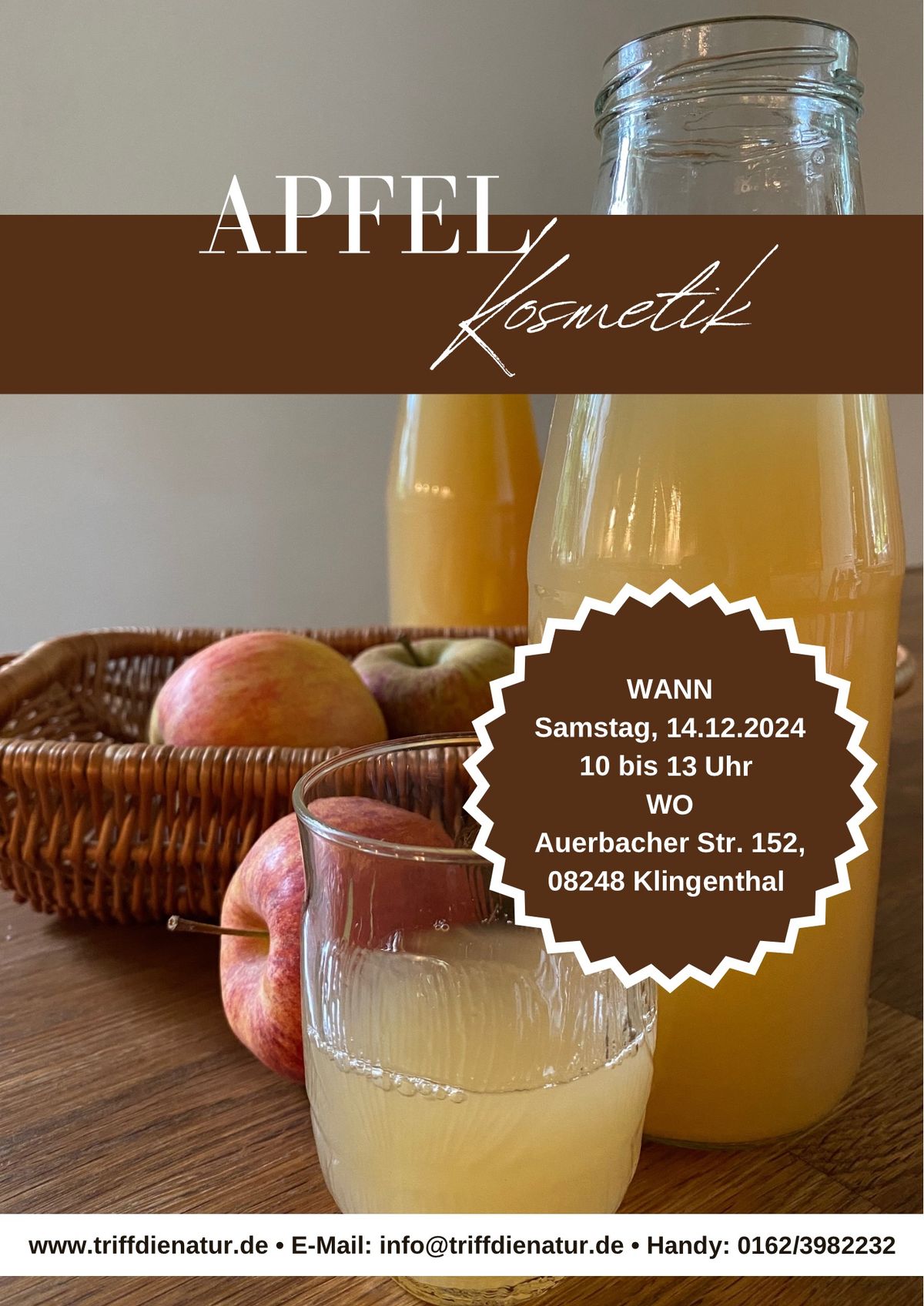 Nat\u00fcrlich sch\u00f6n mit Apfel