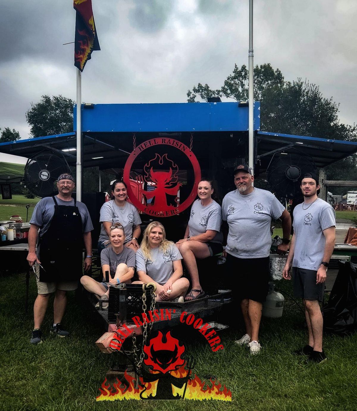 HR Cookers at BTR Cajun Throwdown