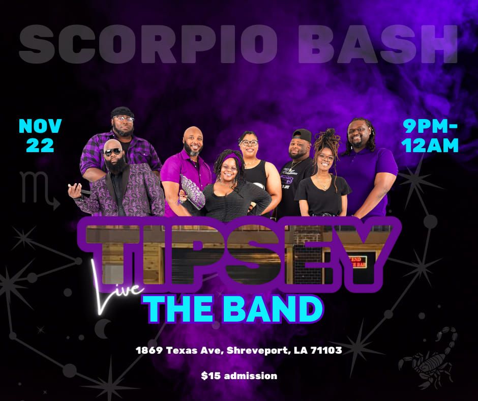 Scorpio Bash with Tipsey the Band at West End Throttle Bar 