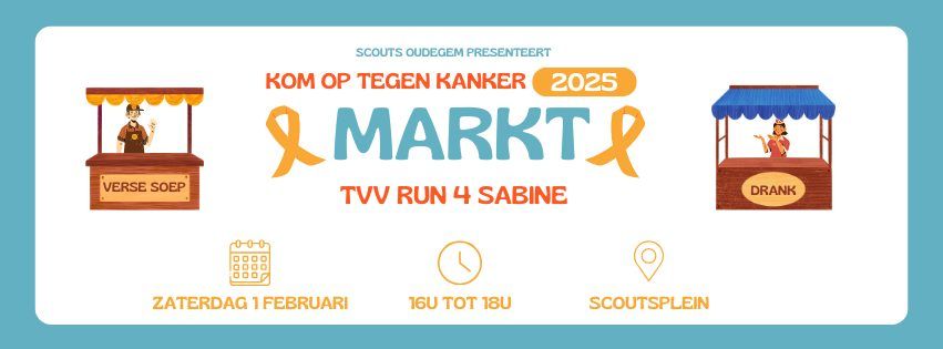 Kom Op Tegen Kanker markt