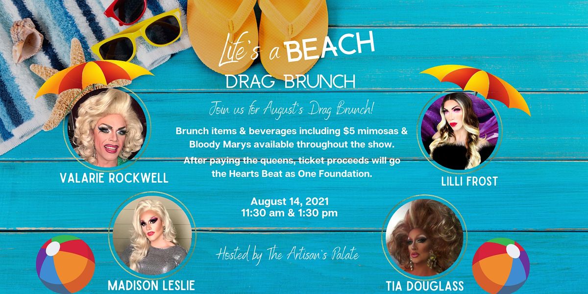 Life's a Beach Drag Brunch: Second Seating