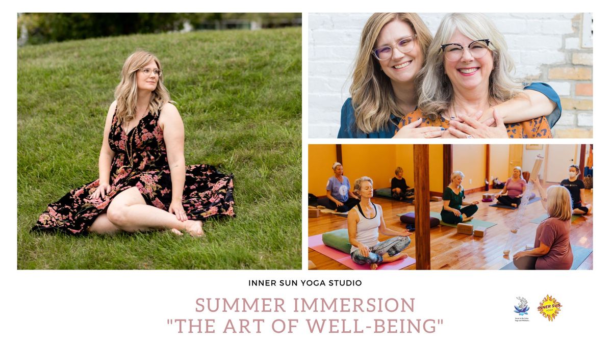Summer Immersion - The Art of Well-Being