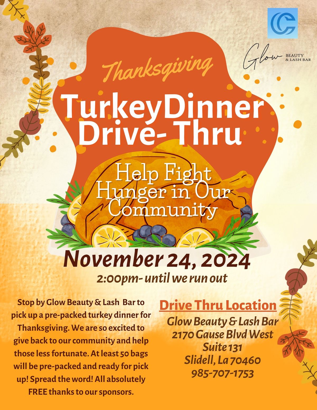 Thanksgiving Turkey Dinner Drive Thru