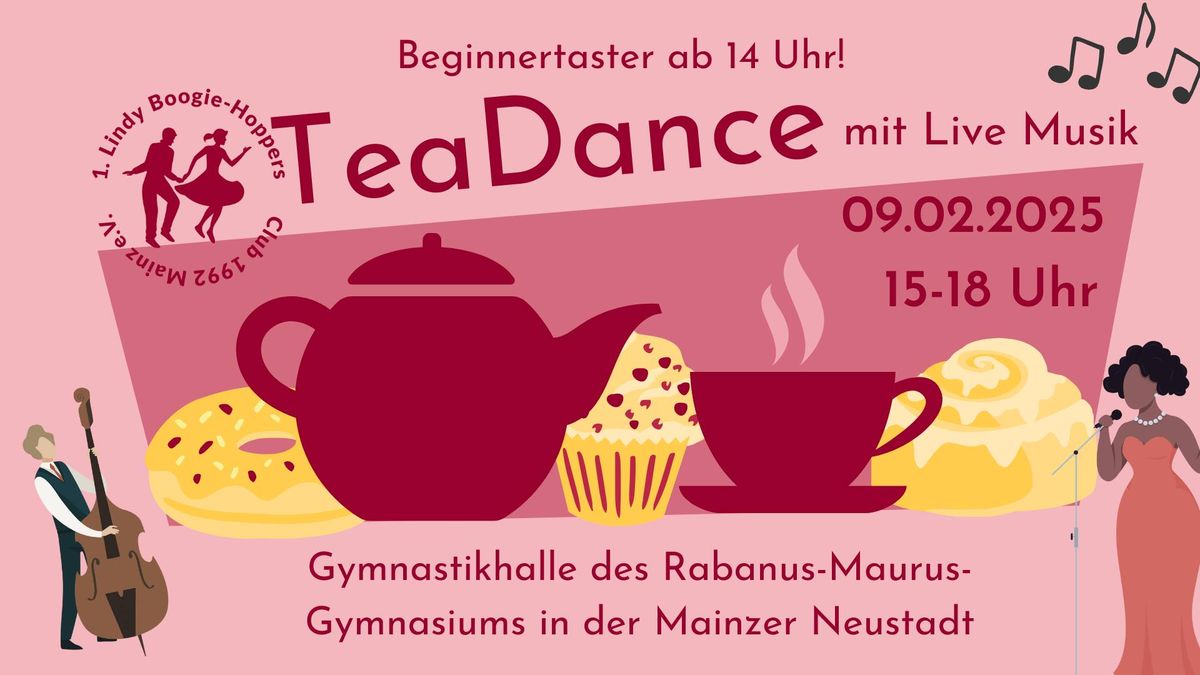 TeaDance im Februar: Live Easy Peasy New Orleansy