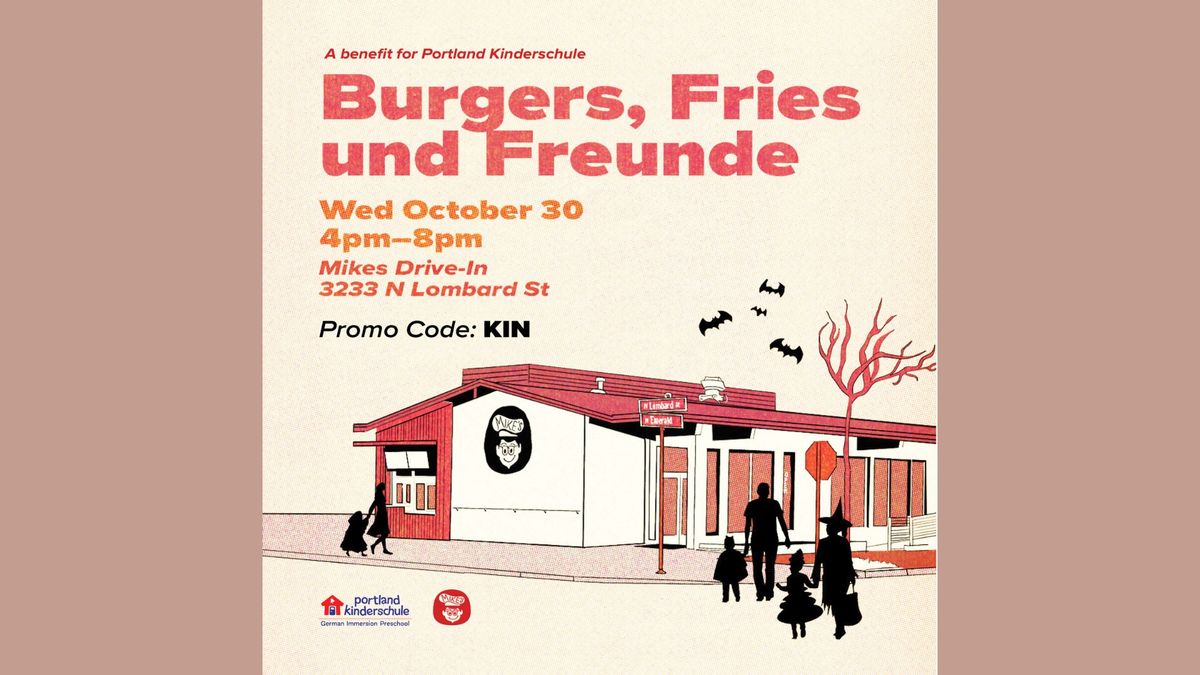 Fundraiser for Portland Kinderschule at Mike's Drive-In