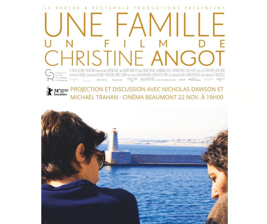 Projection-discussion : UNE FAMILLE de Christine Angot