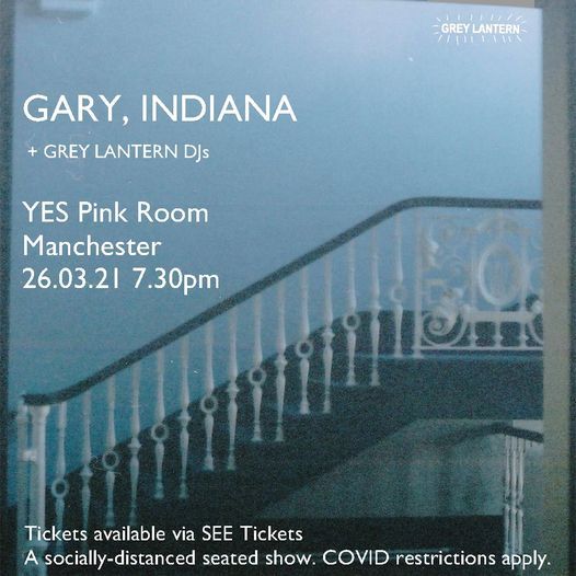 NEW DATE: Gary, Indiana live at YES (A Socially Distanced Show)