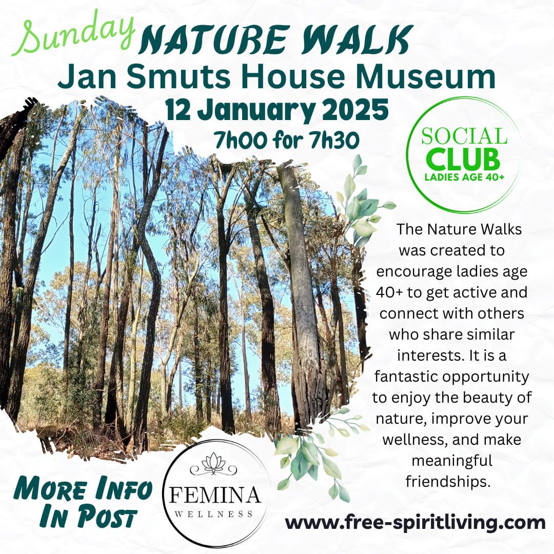 Sunday Nature Walk - Jan Smuts House Museum