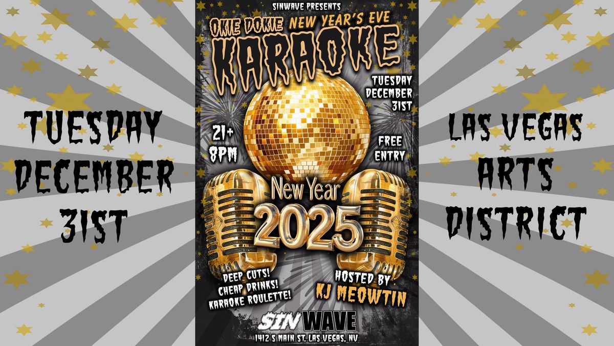 OKIE DOKIE NEW YEAR\u2019S EVE KARAOKE