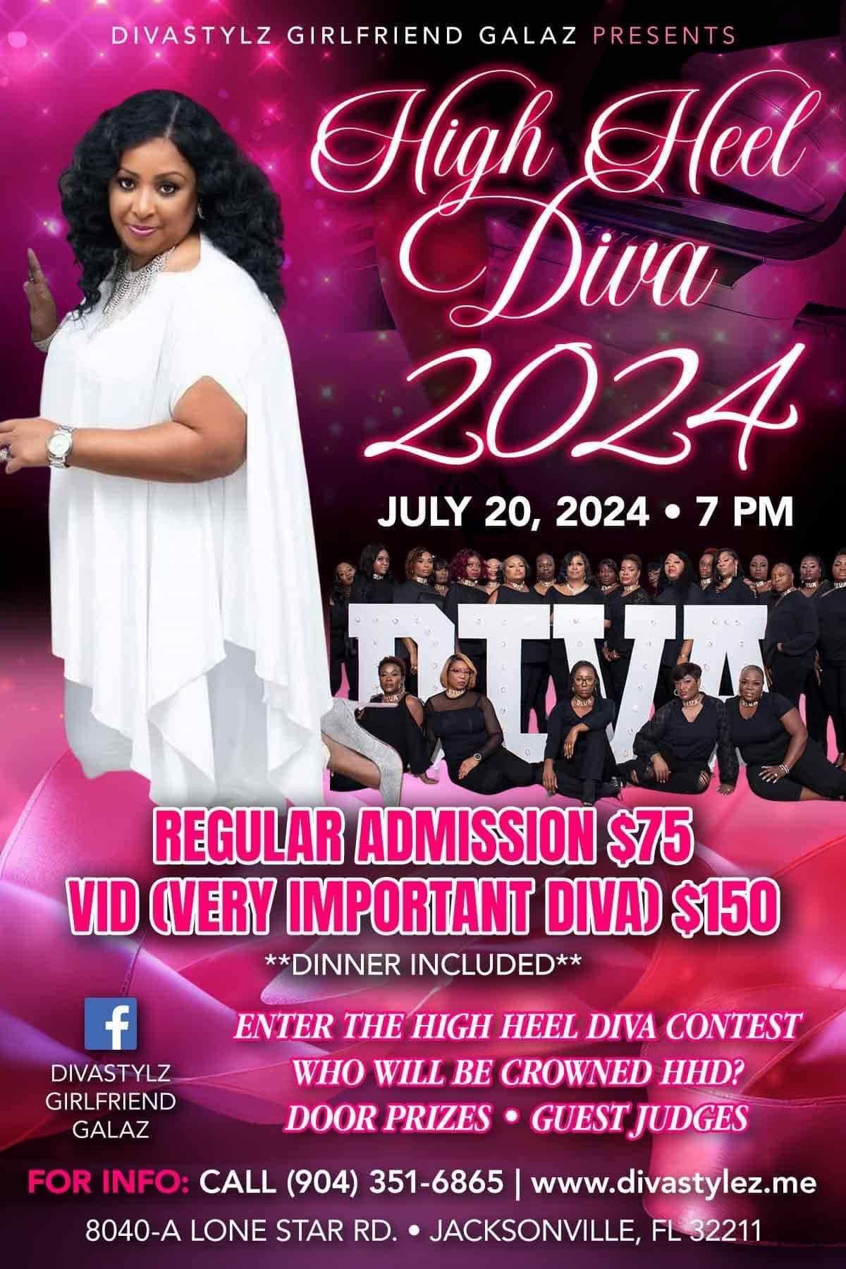 DivaStylez Girlfriends Presents High Heel Diva 2024