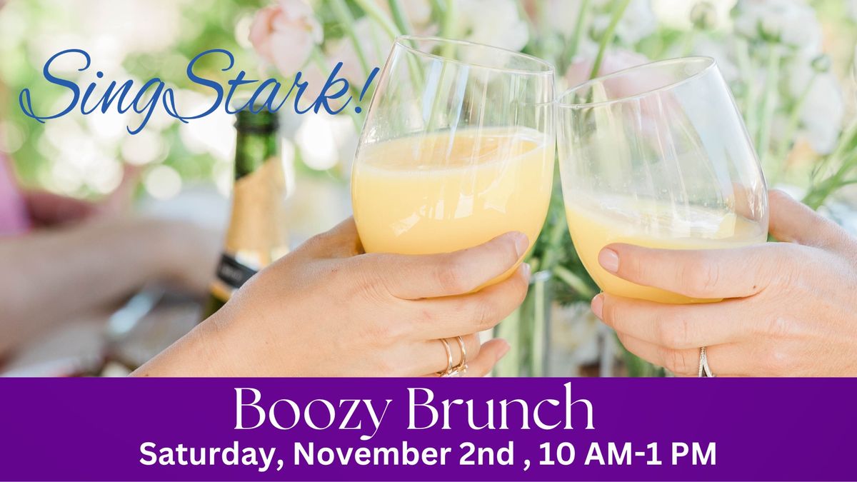 Sing Stark's Boozy Brunch 2024