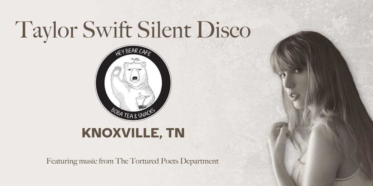 All Ages Taylor Swift Album Release Silent Disco at Hey Bear Cafe