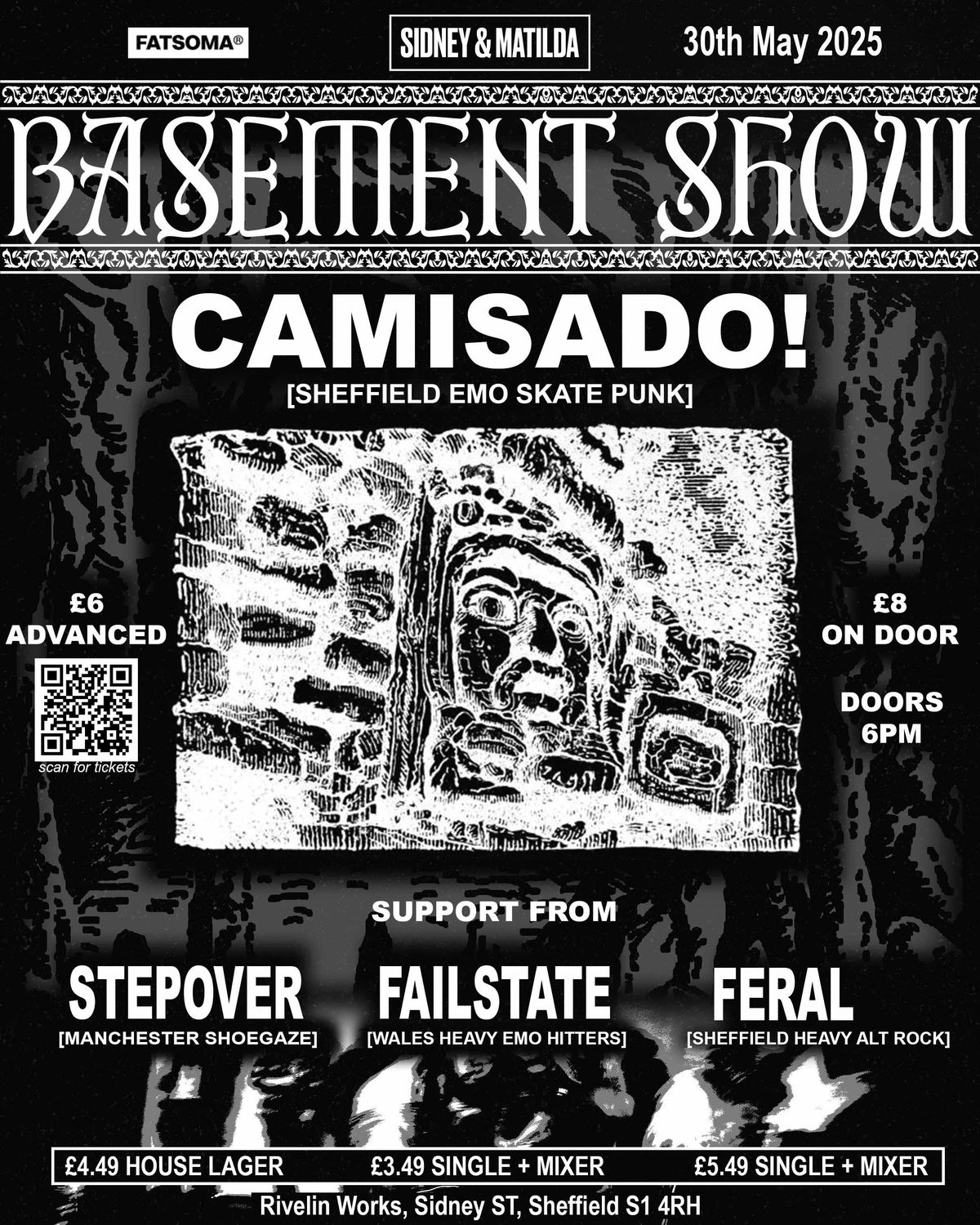 Sidney and Matilda Camisado! Basement Show