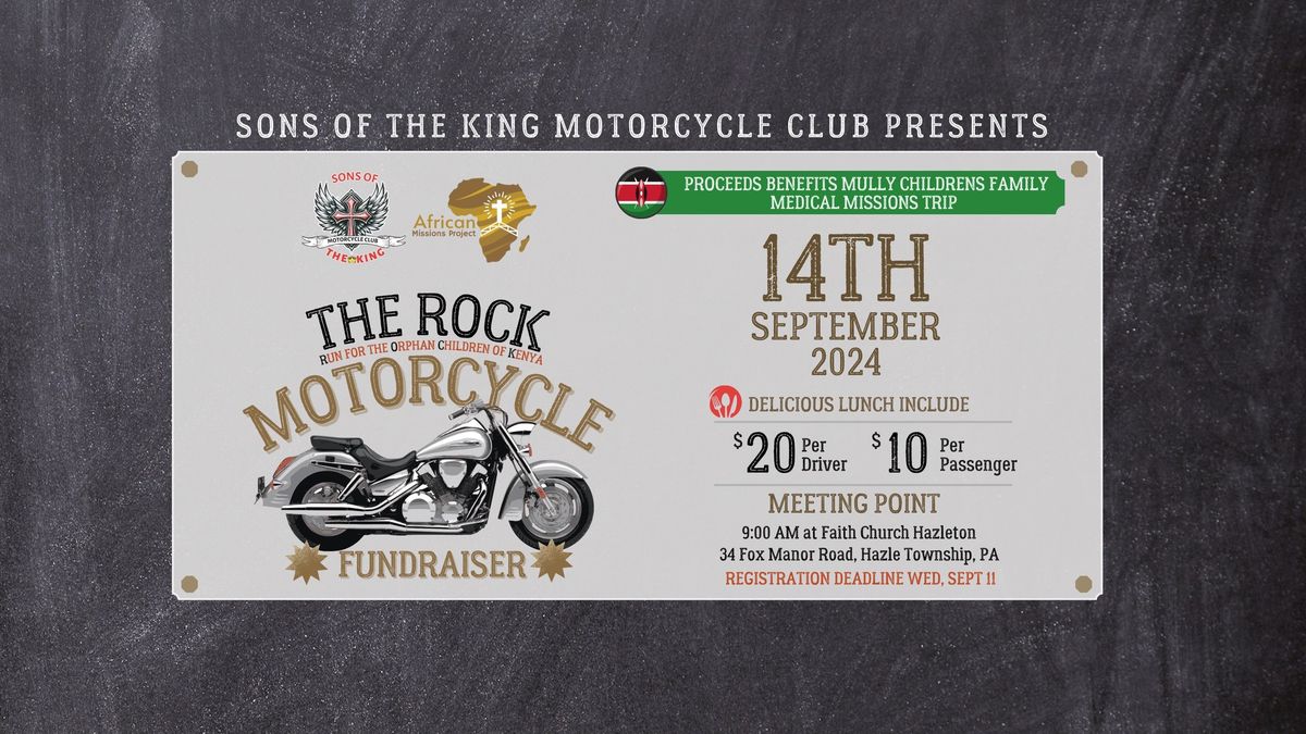 The Rock Motorcycle Fundraiser